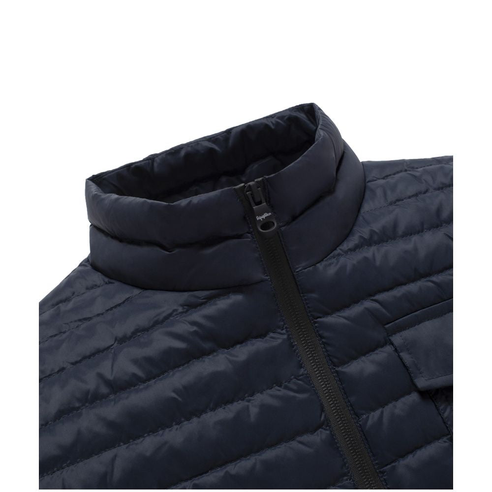 Refrigiwear Blue Nylon Men Jacket