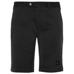 Refrigiwear Elegant Beige Bermuda Shorts with Logo Patch