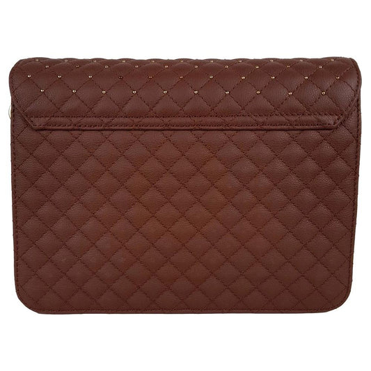 Baldinini Trend Brown Calfskin Women Crossbody Bag