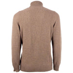 Emilio Romanelli Brown Cashmere Men Sweater EM-11302-M