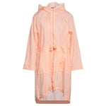 Elisabetta Franchi Powder Pink Long Waterproof Jacket