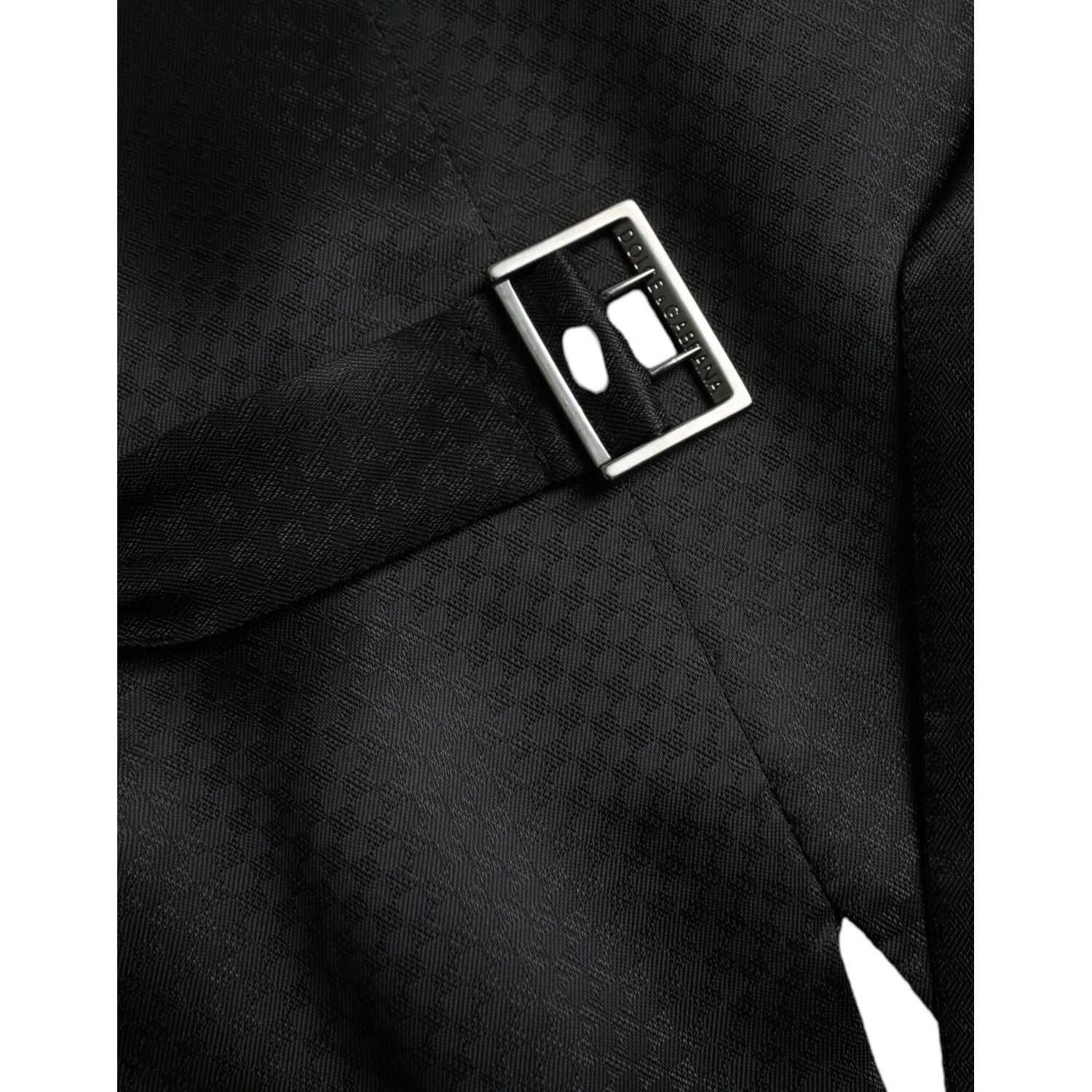 فستان وصدرية رسمية من دولتشي آند غابانا باللون البني من الصوف