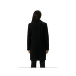 Love Moschino Black Wool Women Coat