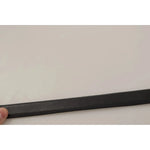 Dolce & Gabbana Black Classic Leather Silver Tone Metal Buckle Belt