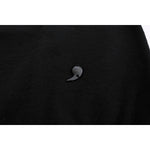 MARGHI LO' Black Wool Long Sleeve Shift Dress