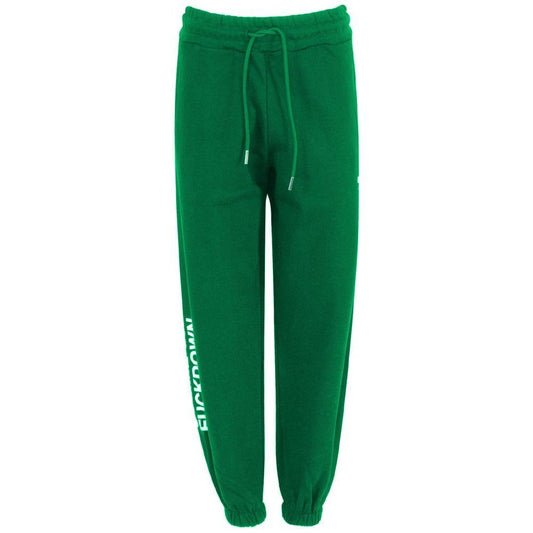 Comme Des Fuckdown Green Cotton Jeans & Pant CO-13384-S