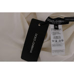 Dolce & Gabbana White Silk ITALIA IS LOVE Blouse T-shirt