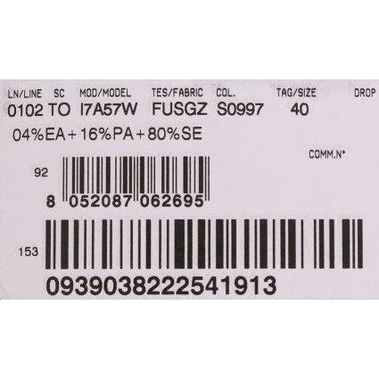 بدلة جسم من الحرير المرن باللونين الذهبي والأسود من دولتشي آند غابانا