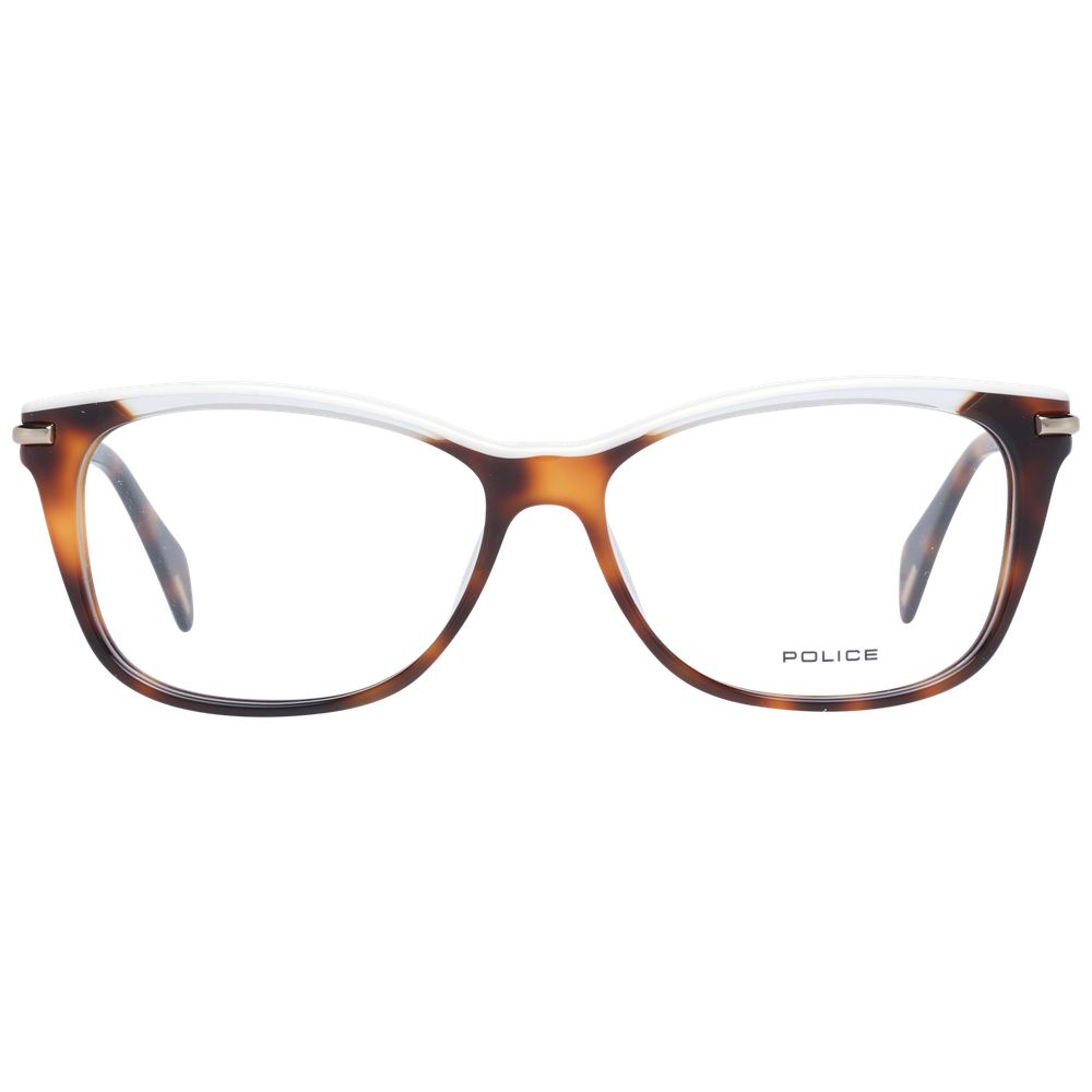 Police Brown Metal & Plastic Glasses (Frames)