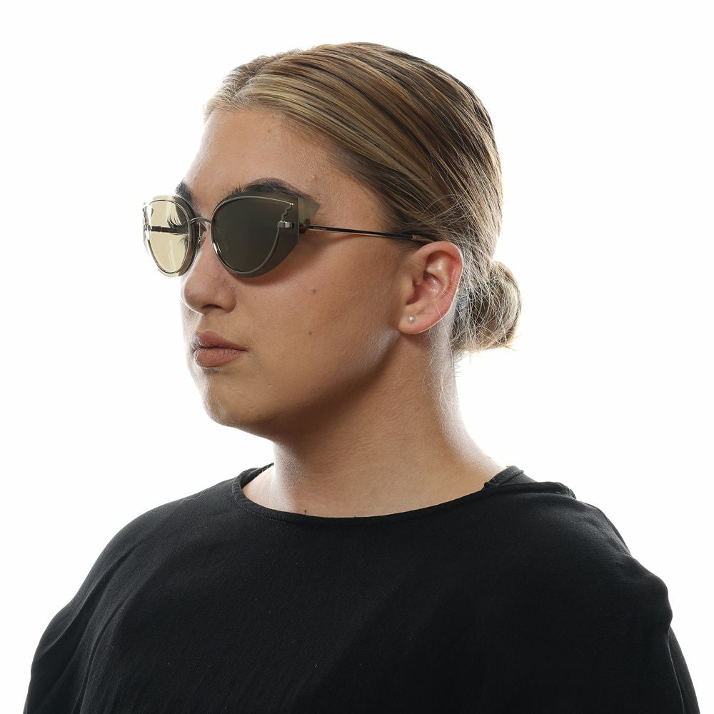 Police Gold Women Sunglass