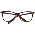 Bally Brown Women Glasses Frame, plastic full-rim, size 54-15-145, brown color, stylish eyewear for women with branded case included.