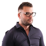 Lozza Black Unisex Glasses Frame