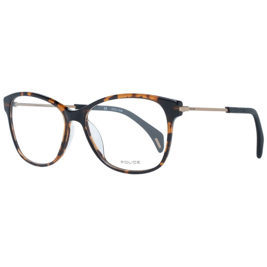 Police Brown Plastic Glasses (Frames)