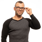 Lozza Black Unisex Glasses Frame
