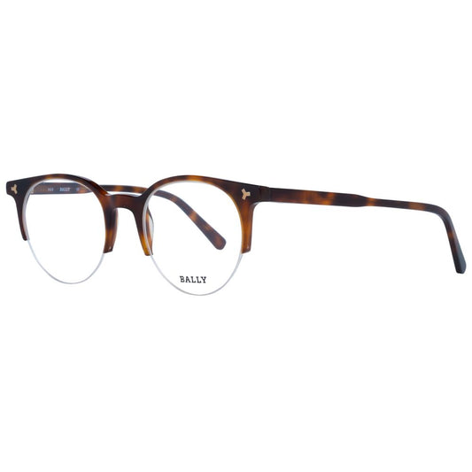 Bally Brown Unisex Glasses Frame