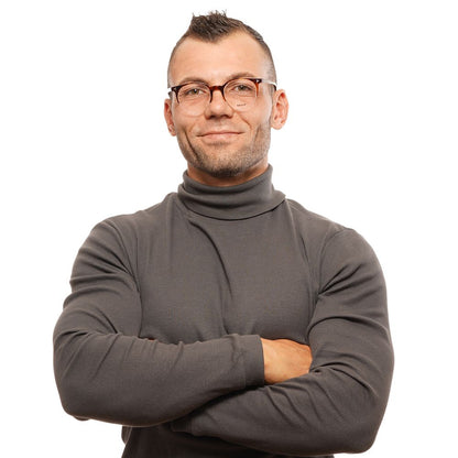 Bally Brown Unisex Glasses Frame