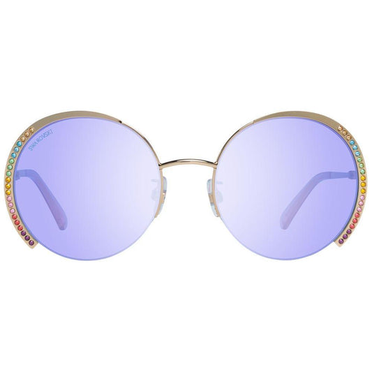 Swarovski Gold Women Sunglasses SW-1037433