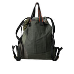 Dolce & Gabbana Military Green Patchwork Rucksack Backpack Bag