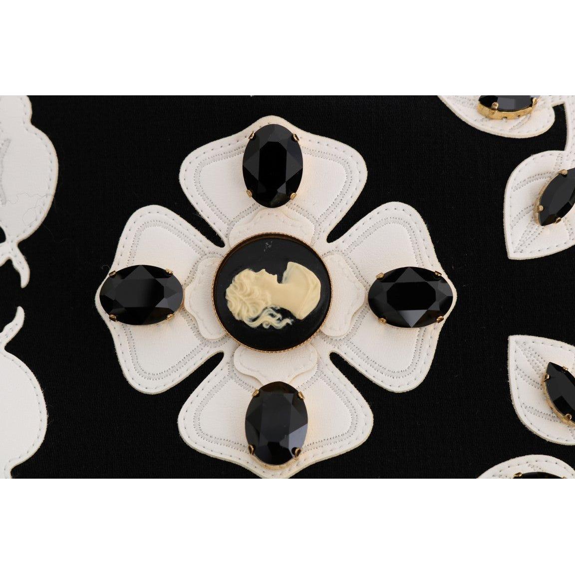 جاكيت من الصوف المطرز بالكريستال من دولتشي آند غابانا