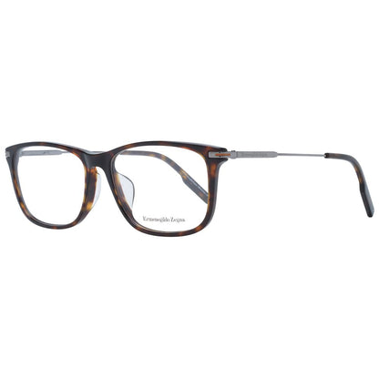 Ermenegildo Zegna Brown Plastic Glasses (Frames)