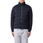 People Of Shibuya Blue Polyester Men Vest
