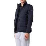 People Of Shibuya Blue Polyester Men Vest