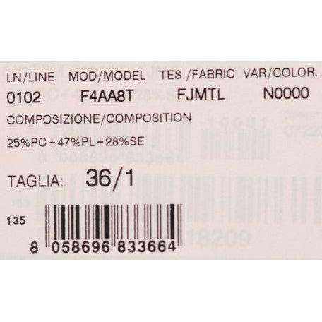 تنورة دولتشي آند غابانا الأنيقة ذات التصميم الزهري الأسود بقصة A