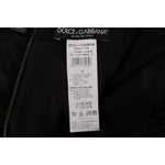 Dolce & Gabbana Black Mink Nutria Fur Mini Hot Pants