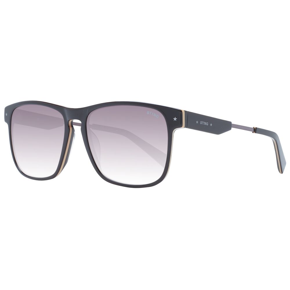 Sting Brown Acetate & Plastic Sunglasses Sting