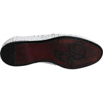Dolce & Gabbana White Woven Leather Slip On Loafers Men Shoes