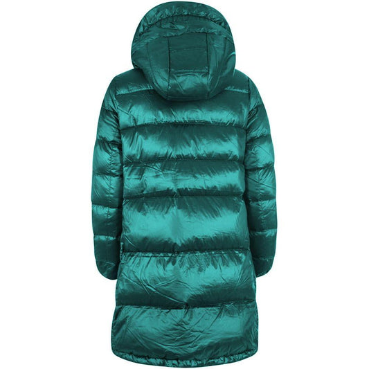 Yes Zee Green Nylon Women Jacket YE-13692-S