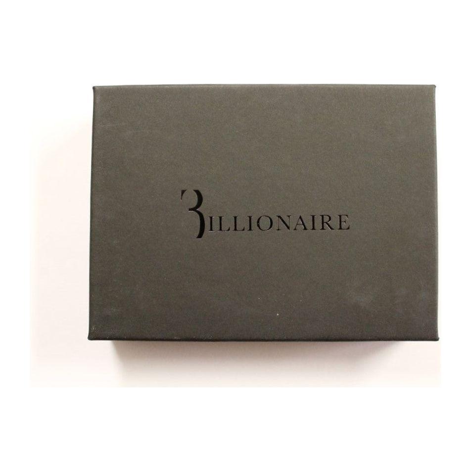 محفظة رجالية جلدية أنيقة من Billionaire Italian Couture باللون البني