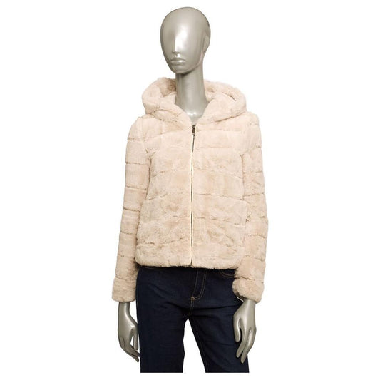 Baldinini Trend Beige Polyester Women Jacket BA-24575-S