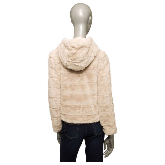 Baldinini Trend Beige Polyester Women Jacket BA-24575-S