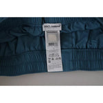 Dolce & Gabbana Blue Cotton Regular Boxer Shorts Underwear