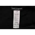 Dolce & Gabbana Black Red Polka Sequined Shift Dress