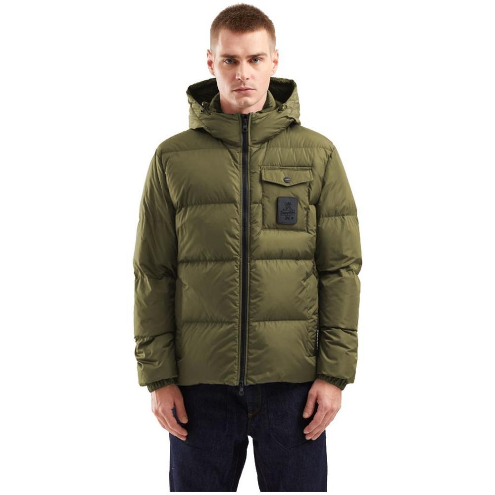 Refrigiwear Green Nylon Jackets & Coat