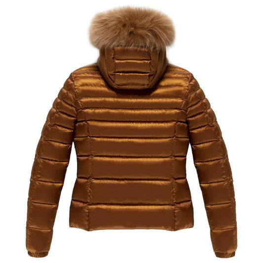 Refrigiwear Orange Nylon Women Jacket RE-14052-XS