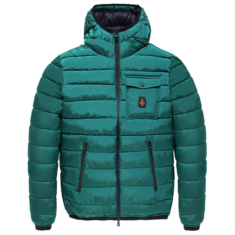Refrigiwear Green Nylon Jackets & Coat