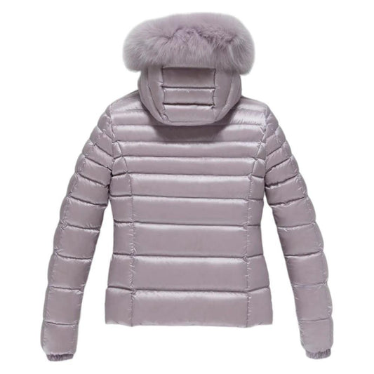 Refrigiwear Purple Nylon Women Jacket RE-14055-XS