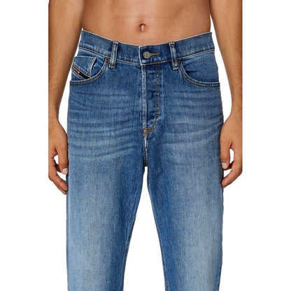 Diesel Blue Cotton Men Jeans