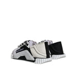 Dolce & Gabbana White Black Low Top NS1 Sneakers Shoes