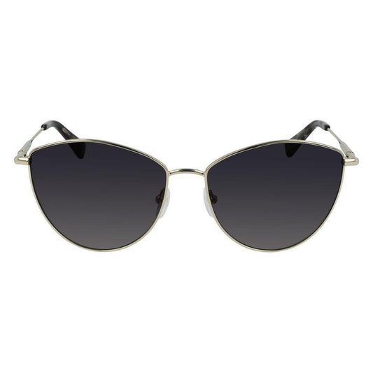 Longchamp Gold Metal Sunglasses LOLO155S726AC