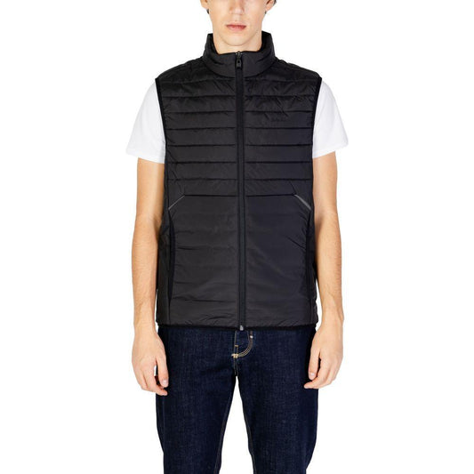 Hugo Boss Black Polyester Sleveless Jacket BO-14896900009-IT44 | S