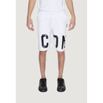 Icon White Cotton Bermuda