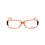 Emilio Pucci Orange Plastic Frames for women with 55/14/130mm dimensions, featuring stylish and durable orange plastic material.