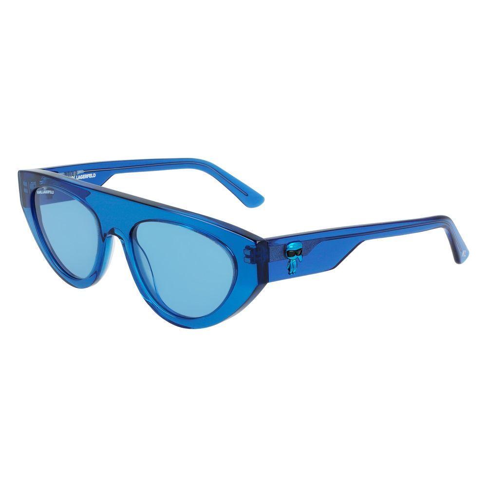 Karl Lagerfeld Blue Acetate Sunglasses KLKL6043S424AC