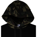 Dolce & Gabbana Black Camouflage Hooded Sweatshirt Sweater TSH87047-48