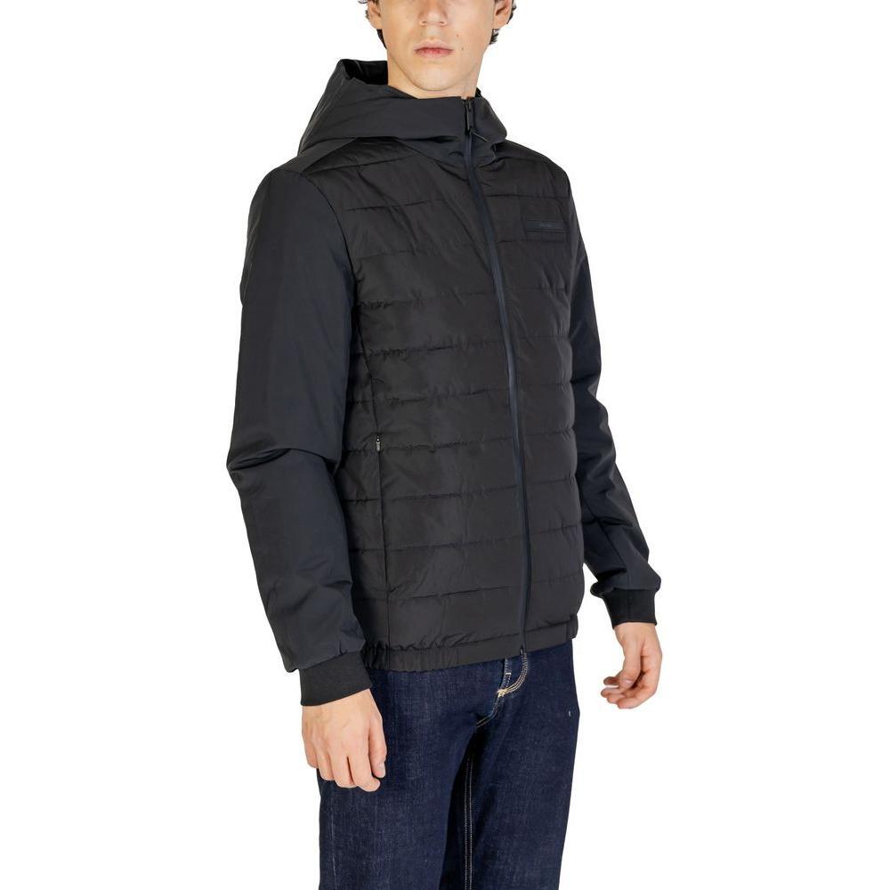 Calvin Klein Black Recycled Polyester Jackets & Coat CA-14587400009-IT46 | M