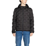 Replay Black Polyester Jackets & Coat RE-14825600009-IT54 | XXL